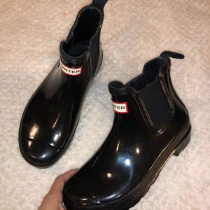 Black Hunter Chelsea Boot
